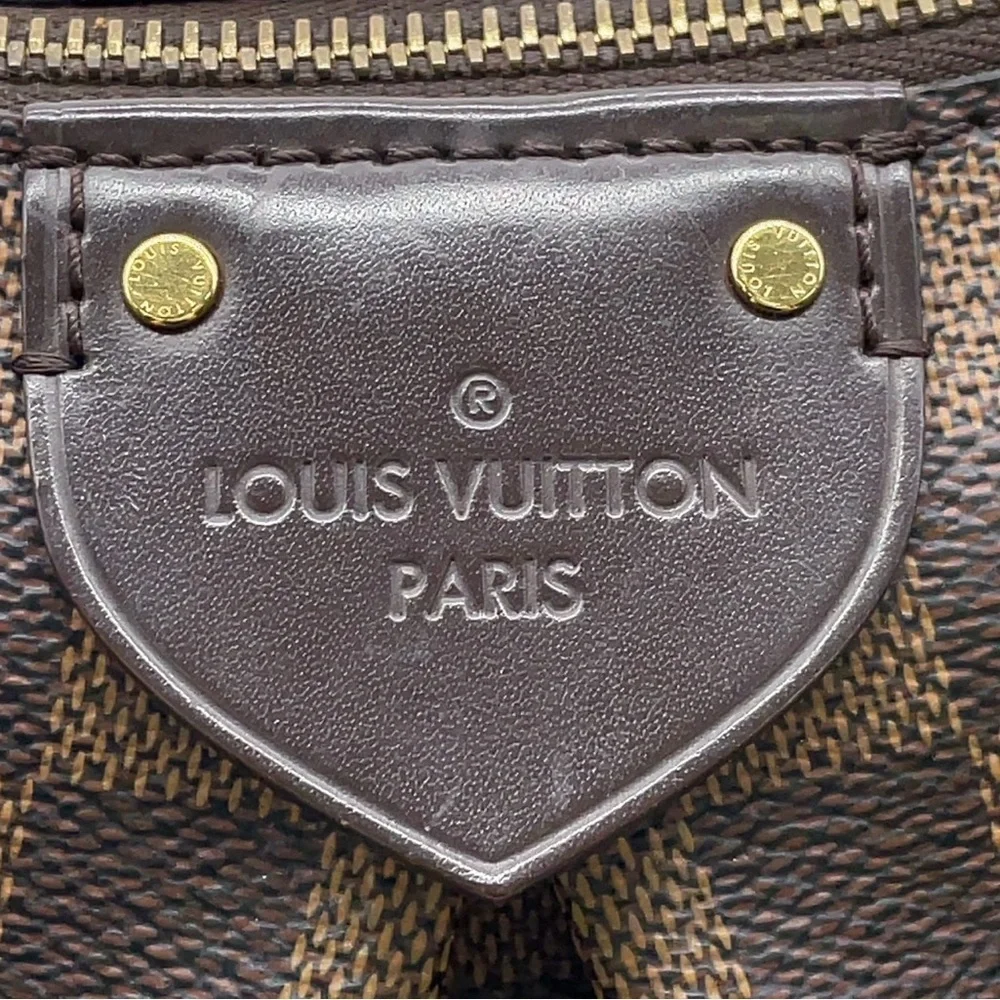Auth Louis Vuitton Damier Ebene Siena PM 2Way Bag W/Box/Dust Bag
